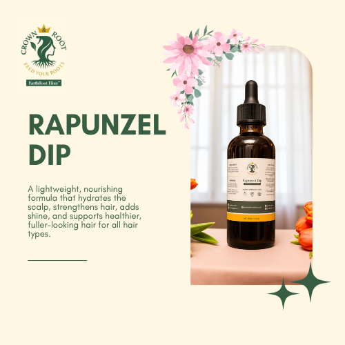 Rapunzel Dip – Root Boosting Hair Growth & Scalp Oil